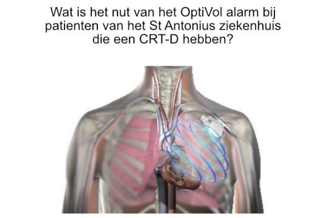 Wat is het nut van het OptiVol alarm bij patiënten met een CRT-D?