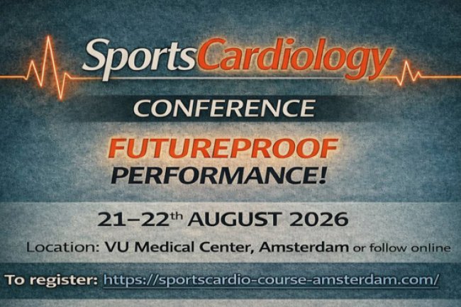Symposium sportcardiologie 21 & 22 augustus 2026